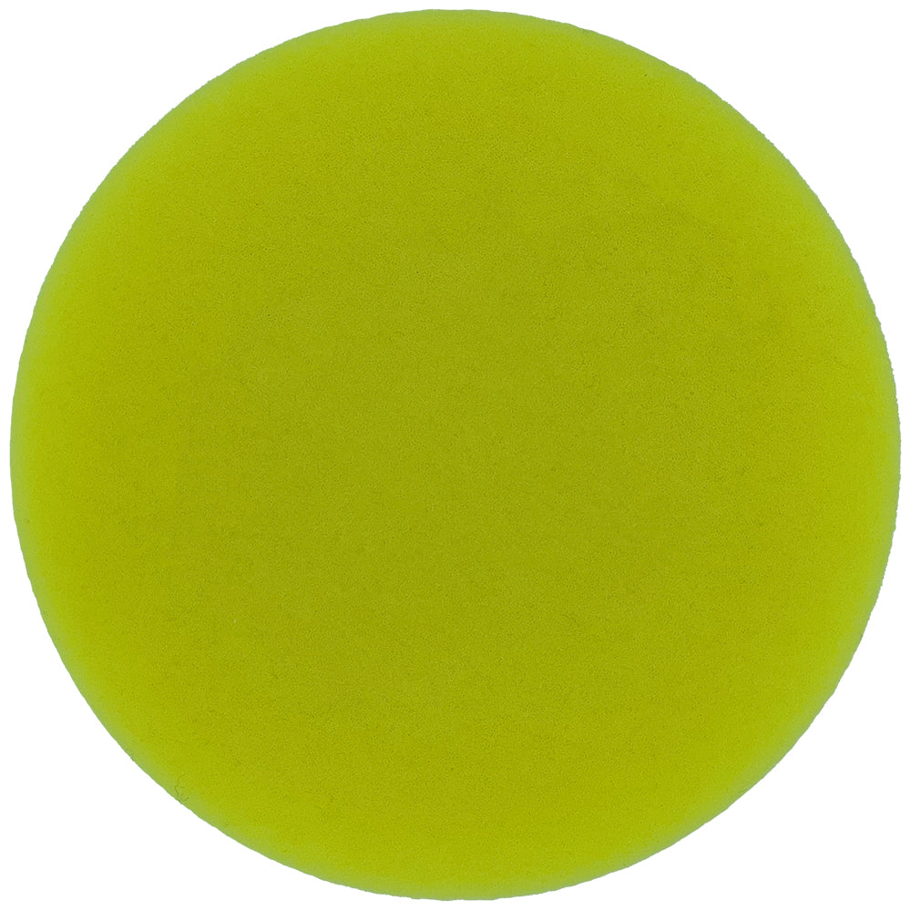 Buff and Shine Orbital/DA Foam Heavy Cutting Pad - 5", Yellow