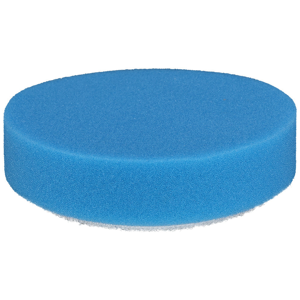 Buff and Shine Orbital/DA Foam Soft Polishing Pad - 5", Blue