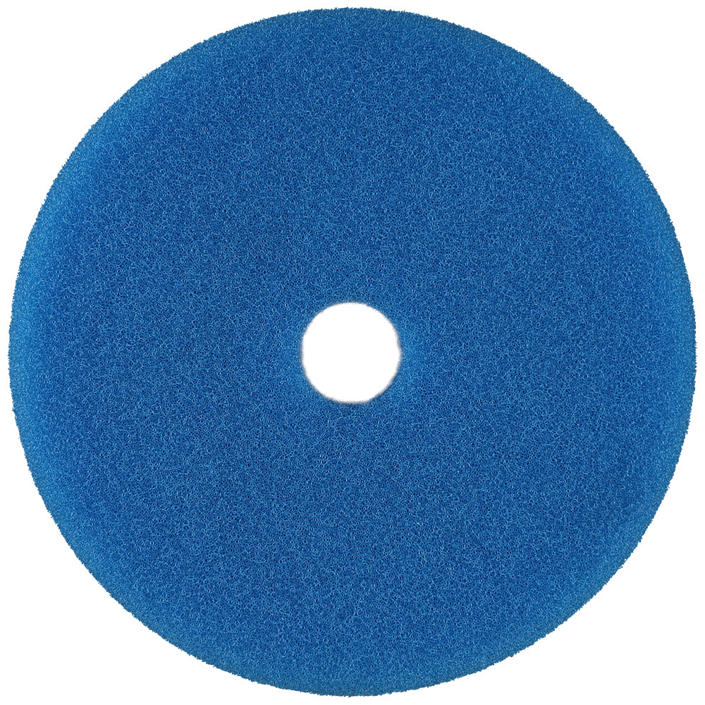 Buff and Shine EdgeGuard Foam Heavy Cut Pad - 5", Blue