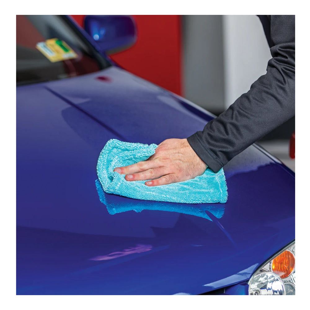 Griot's Garage PFM Edgeless Detailing Towels - 16" x 9", Teal (3 pack)
