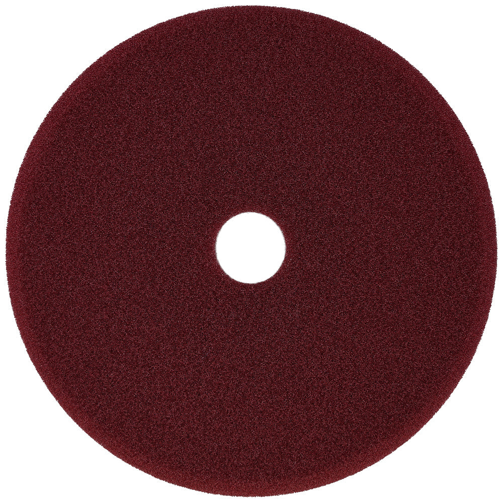 Buff and Shine EdgeGuard Foam Medium Cut Pad - 5", Maroon