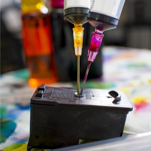 100Pack 25Ga 5/8 inch (16mm) Lab Dispensing Accessories for Measuring,Refilling Inks
