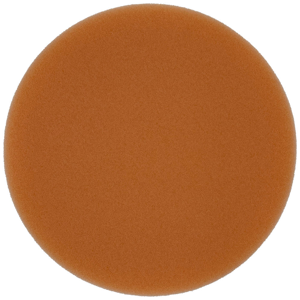 Buff and Shine Orbital/DA Foam Medium Cutting Pad - 5", Orange