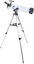 114mm Large Aperture Newtonian Reflector Telescope with Adjustable Tripod for Deep Space Observation