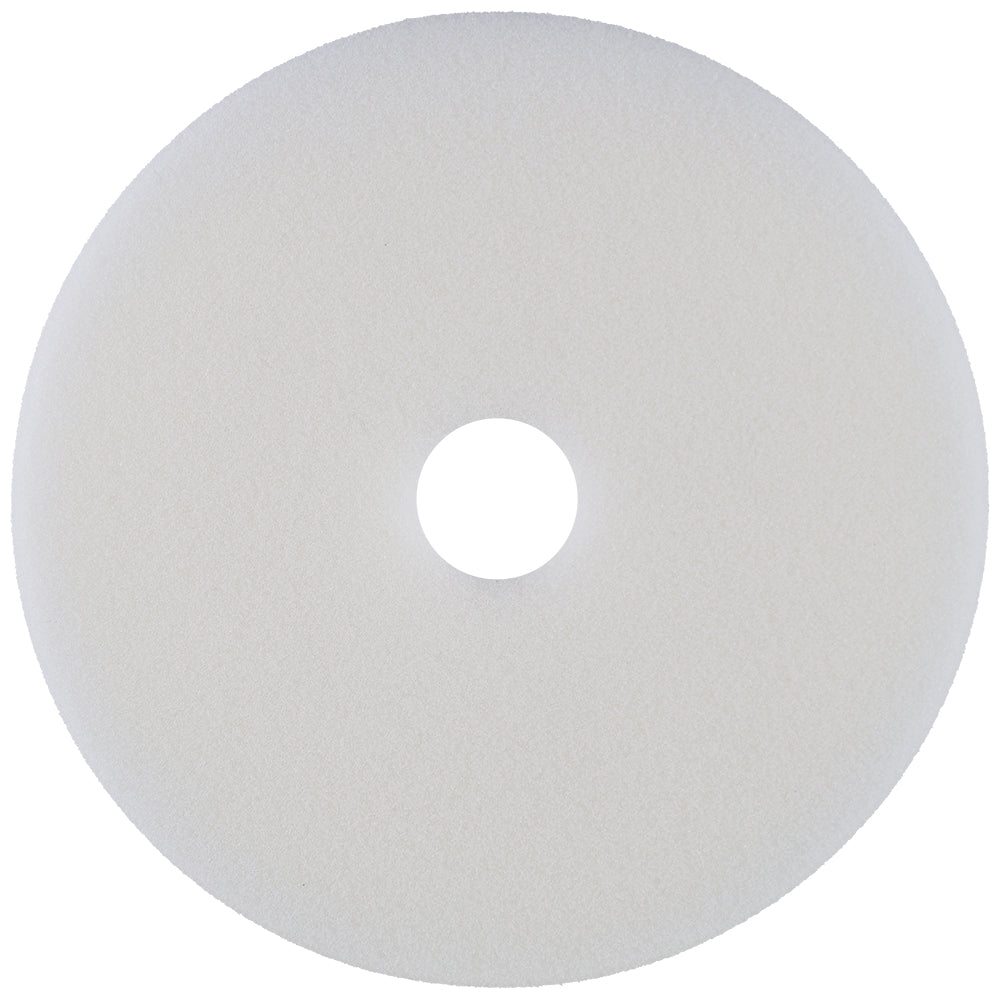Buff and Shine EdgeGuard Foam Polishing/Finishing Pad - 5", White