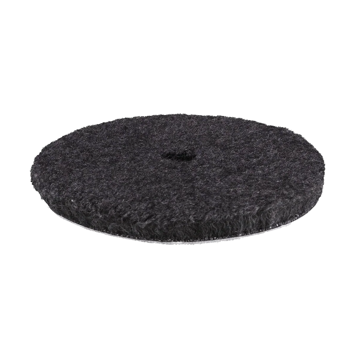 Buff and Shine Grey Knitted Wool Blend URO Wool Cutting Pad - 5"