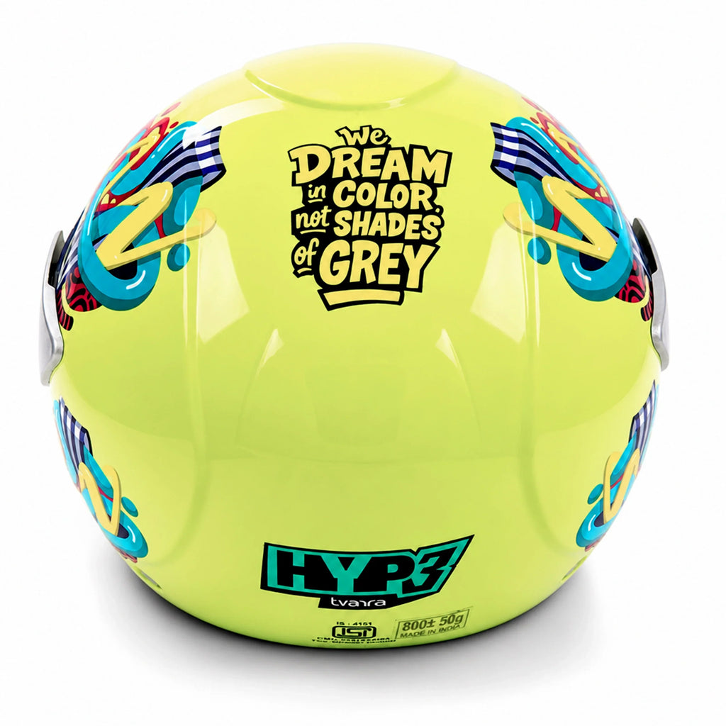 HYP3 Junior – Volt Green – Graffiti – Glossy