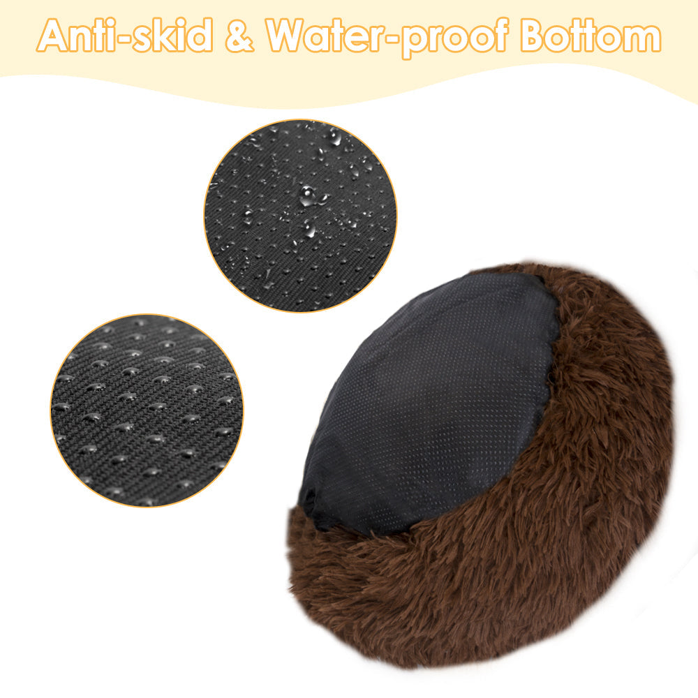 Pet Calming Bed - Coffee