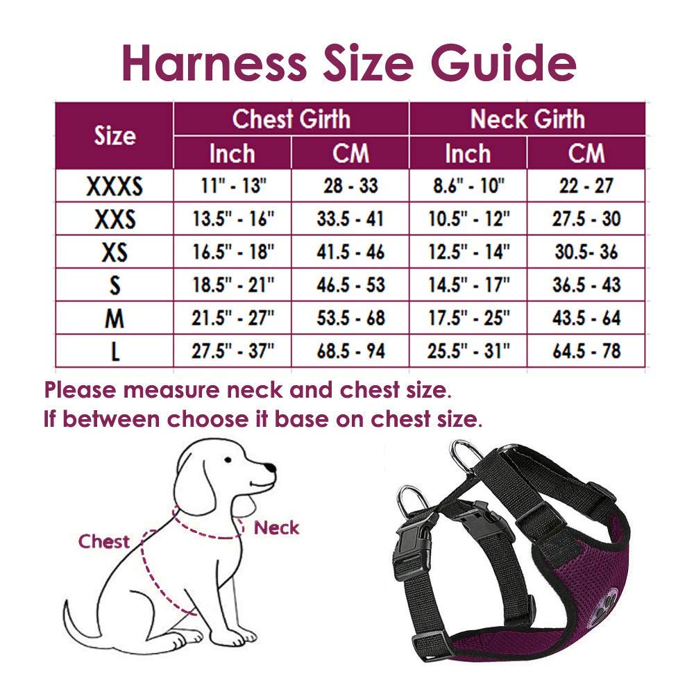 Dog Car Harness & Seat Belt - Burgundy