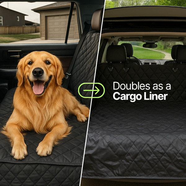 Formosa Covers X-Large Car Seat Cover For Dogs and Pets 56"W Taupe