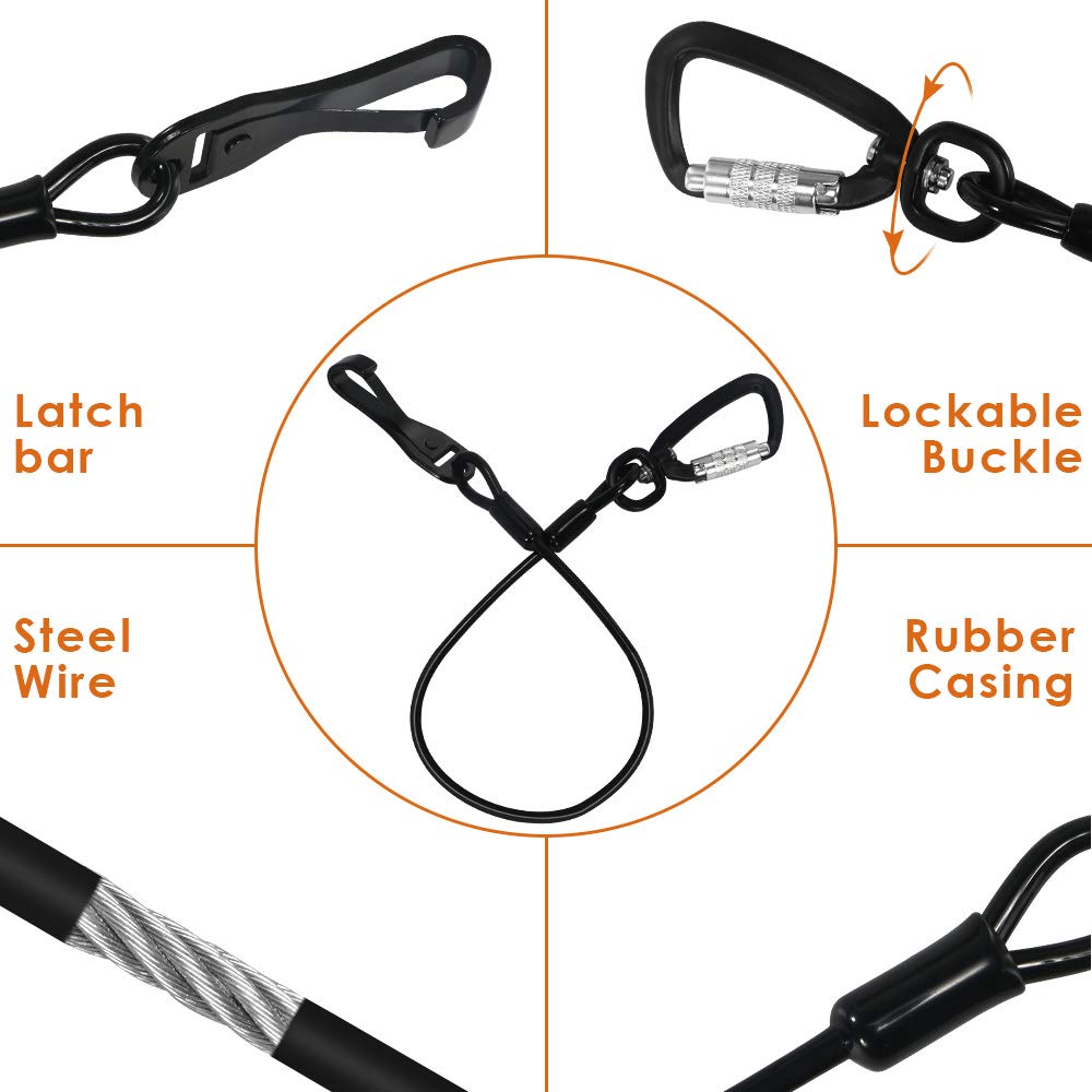 Dog Chew Proof Seat Belt - 2 Packs