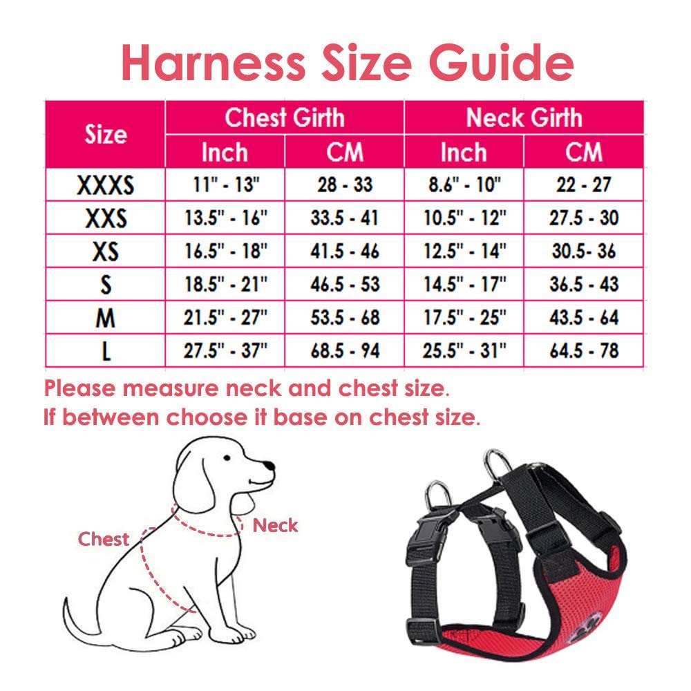 Dog Car Harness & Seat Belt - Red