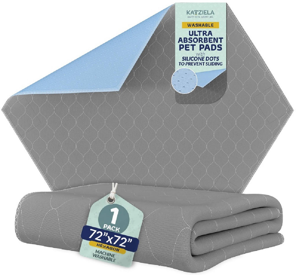 Katziela Quick-Drying Washable Waterproof Stay In Place Pee Pads