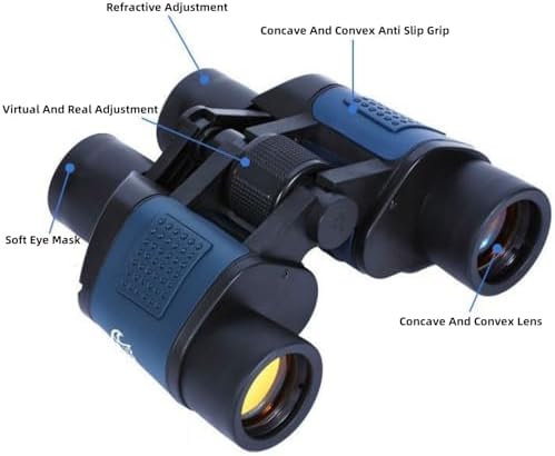 10x36 Compact Binoculars for Adults, Large Eyepiece Easy Focus Binoculars with Low Light Vision for Outdoor Bird Watching Camping Hiking Traveling