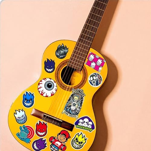 100Pcs Skateboard Stickers, Skateboading Pack Stickers for Suitcase Skateboard Laptop Computer Water Bottles Car Teens Boys Girls Decal Waterproof Sticker