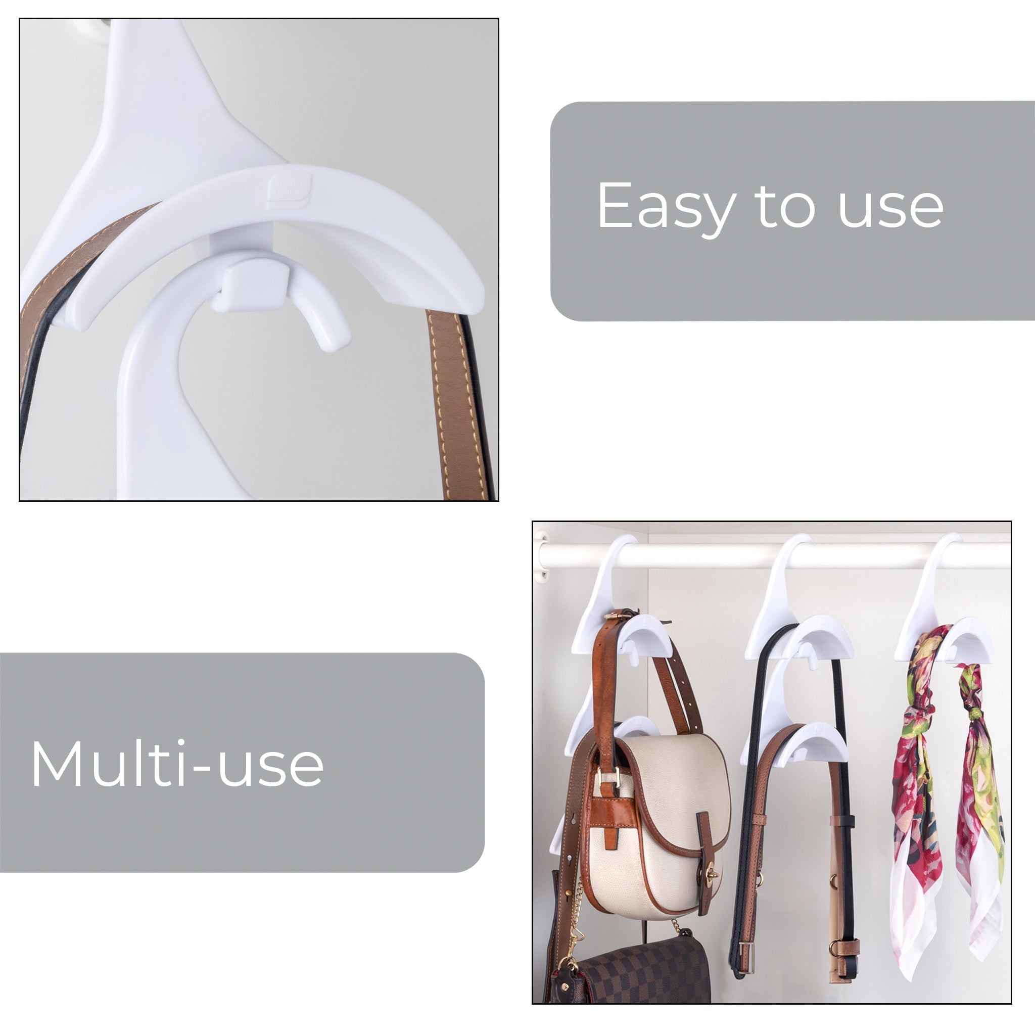 Handbag Hangers – Set of 6