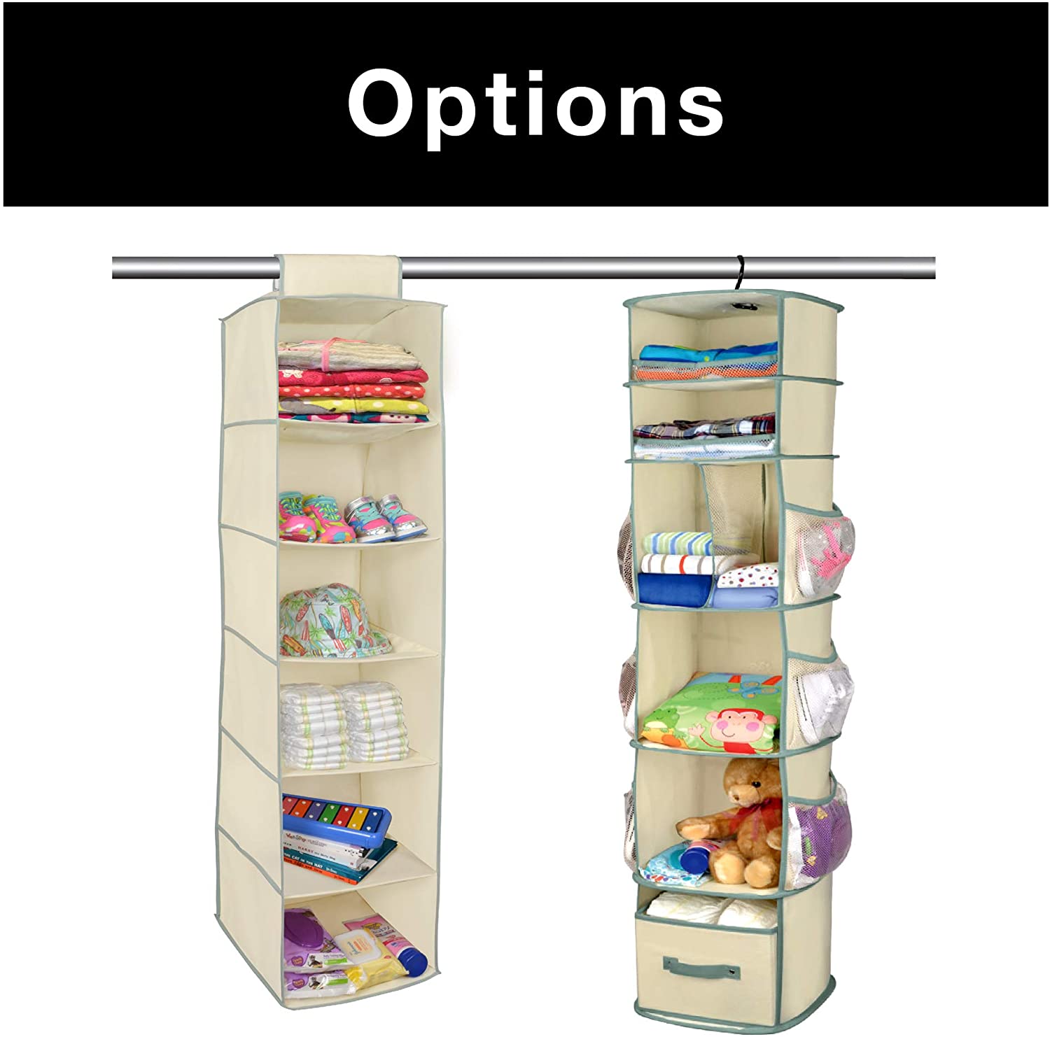 6-Pocket Smart Carousel Organizer