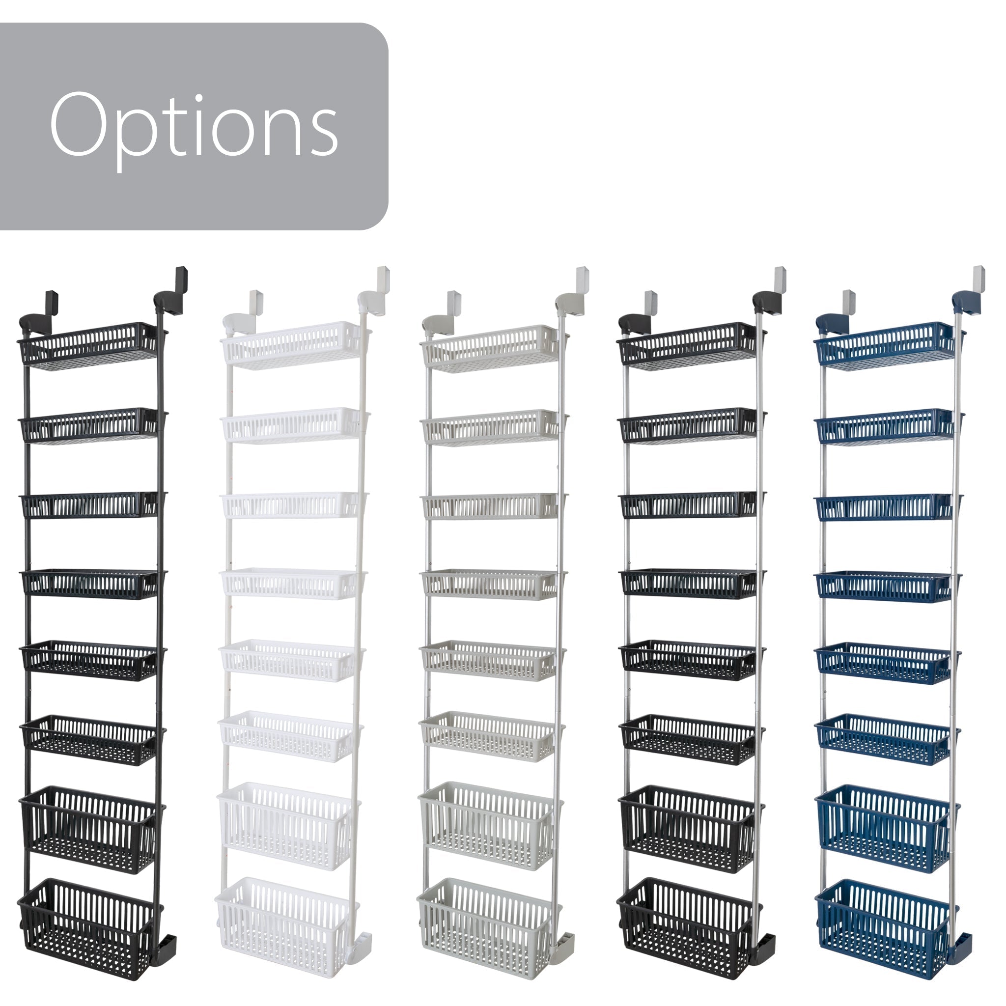 Over The Door Pantry Organizer - Multiple Sizes