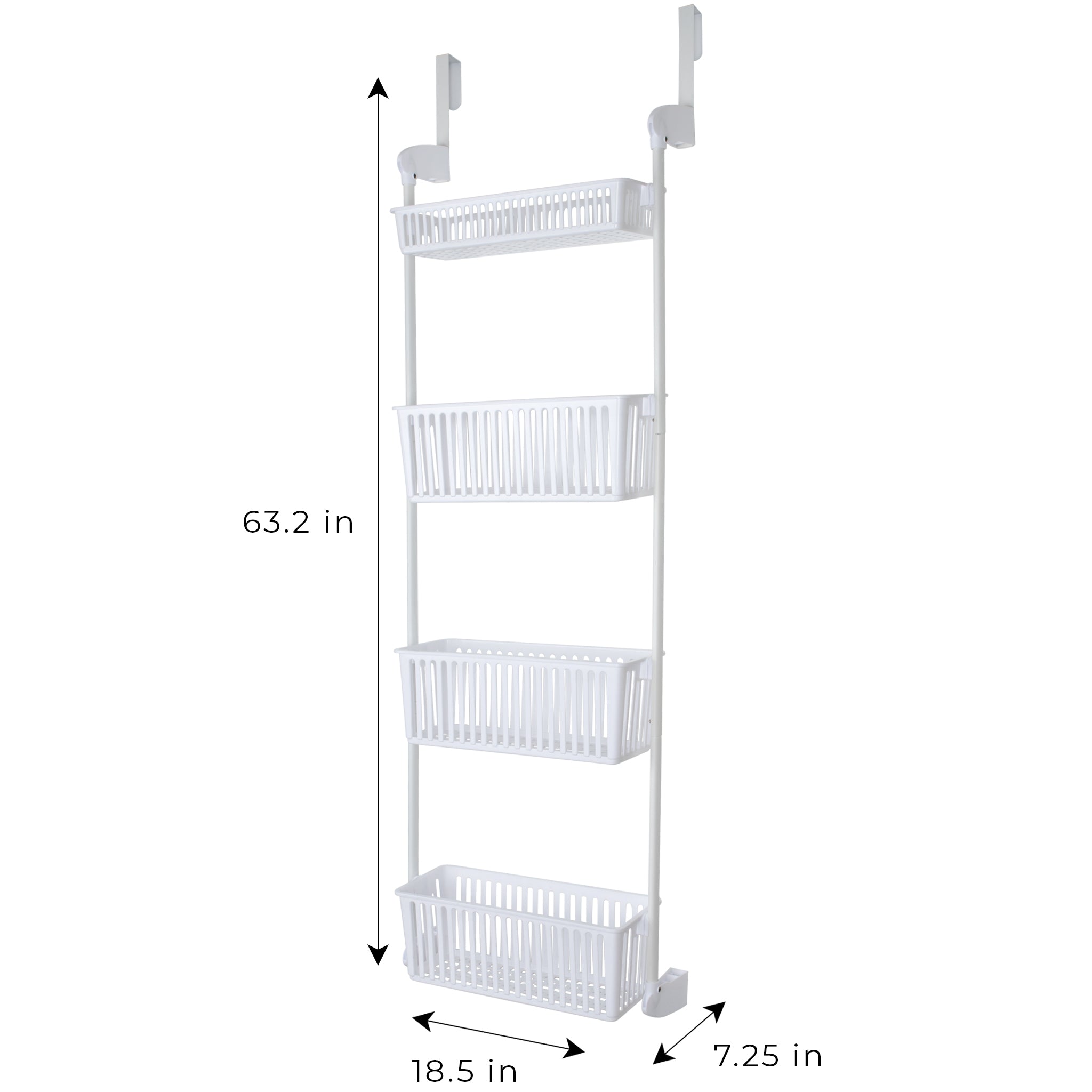 Over The Door Pantry Organizer - Multiple Sizes