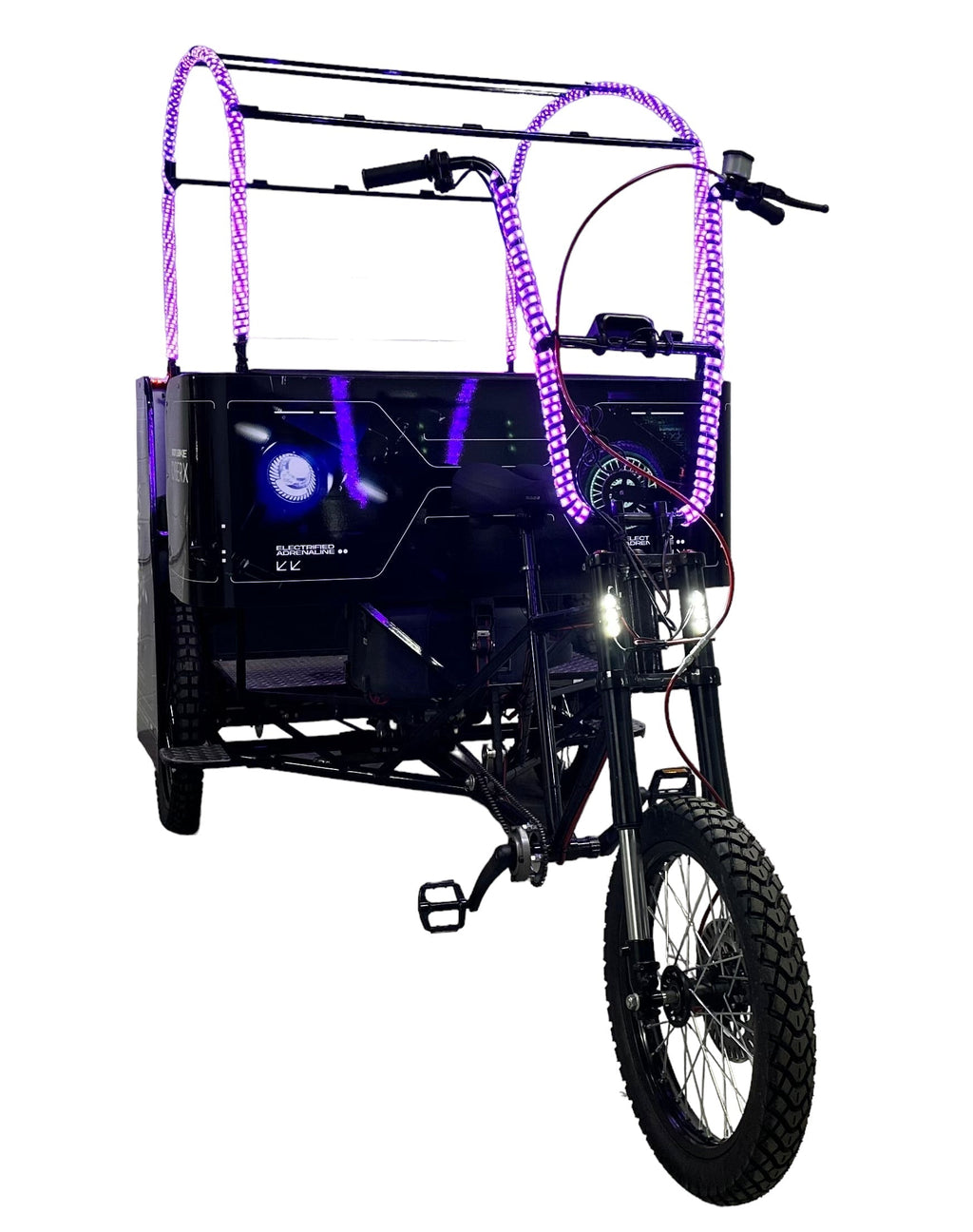 Electric Six-Seater Pedicab -Class 2 E-Bike