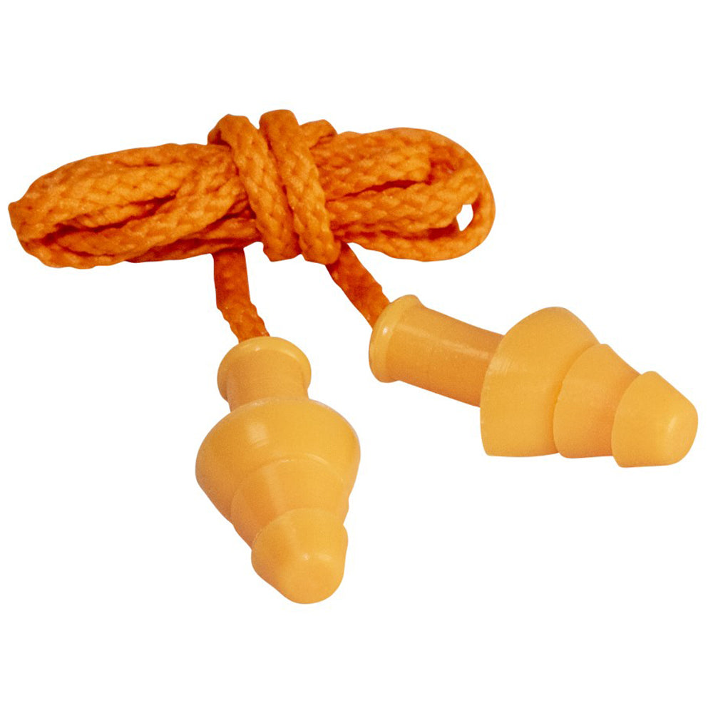 SAS Corded Silicone Ear Plugs with Case, 6112
