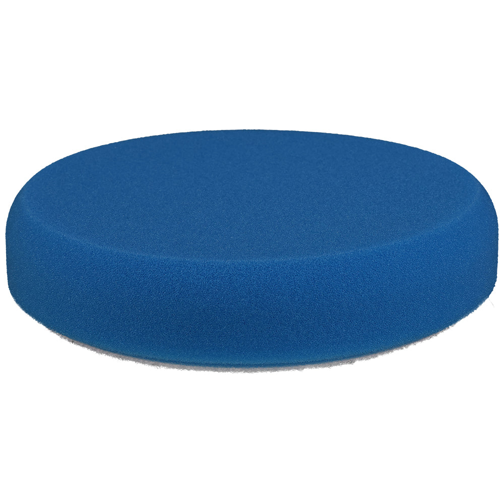 Buff and Shine Orbital/DA Foam Soft Polishing Pad - 6", Blue