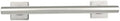 12-inch Coronado Designer Straight Bathroom Shower Grab Bar with Decorative Square Flanges, Satin