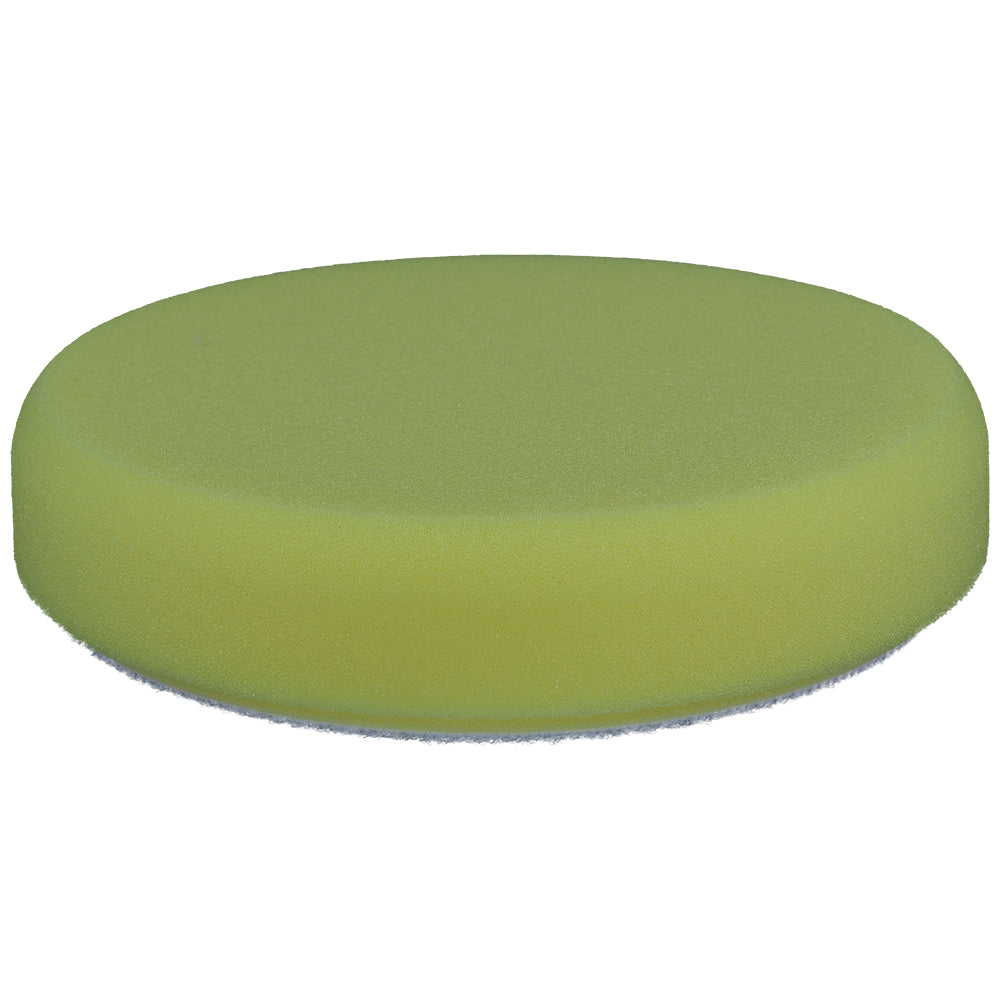 Buff and Shine Orbital/DA Foam Heavy Cutting Pad - 6", Yellow