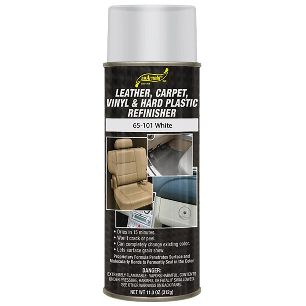 SM Arnold Leather, Vinyl & Hard Plastic Refinisher, 65-101 - White