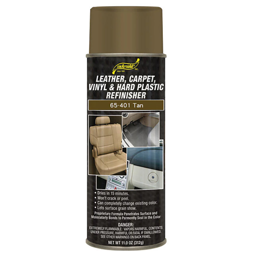 SM Arnold Leather, Vinyl & Hard Plastic Refinisher, 65-401 - Tan