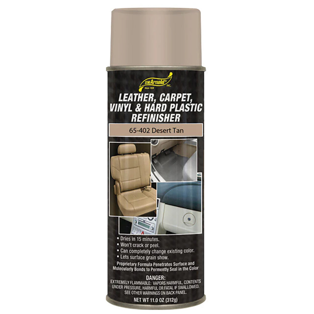 SM Arnold Leather, Vinyl & Hard Plastic Refinisher, 65-402 - Desert Tan