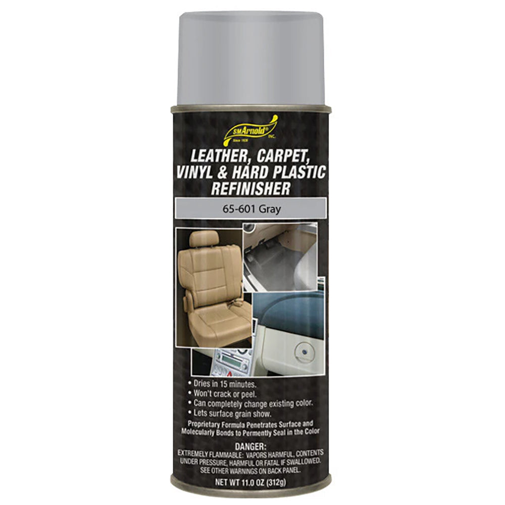 SM Arnold Leather, Vinyl & Hard Plastic Refinisher, 65-601 - Gray