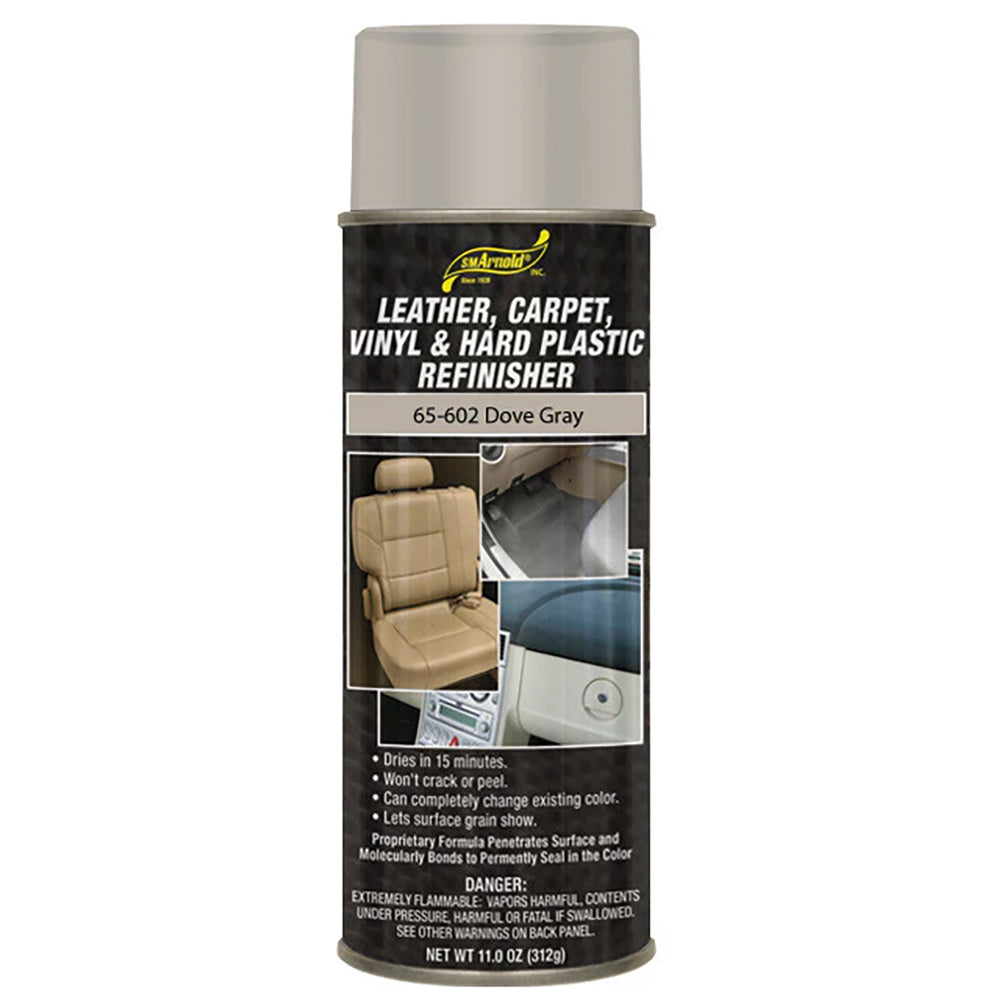 SM Arnold Leather, Vinyl & Hard Plastic Refinisher, 65-602 - Dove Gray