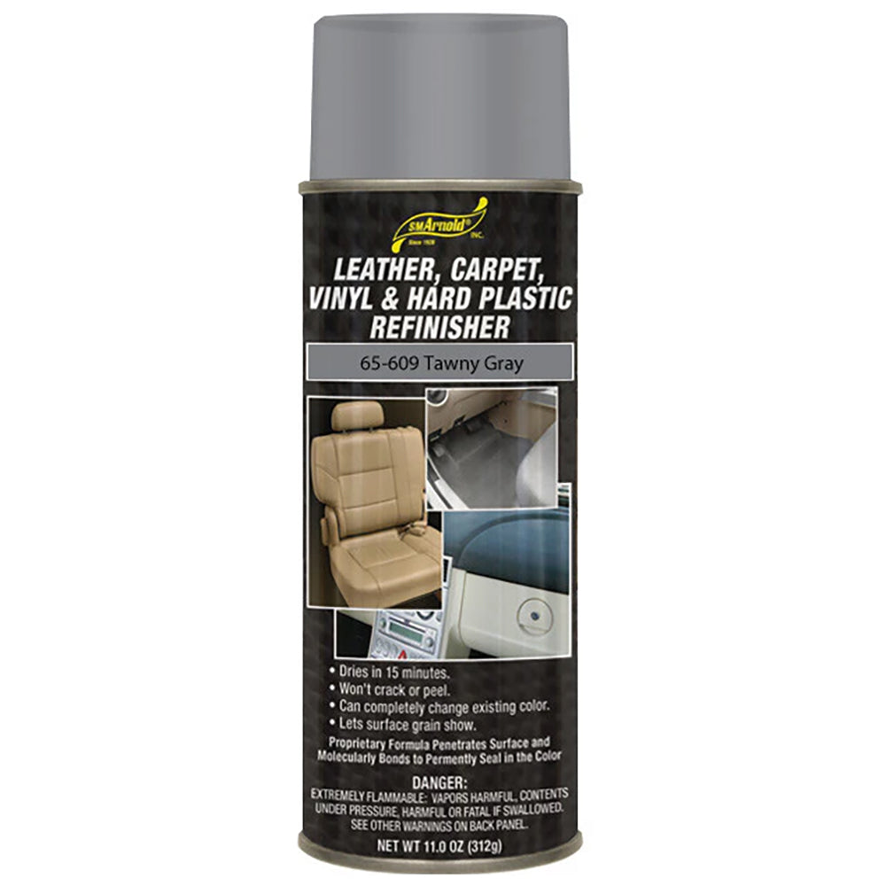 SM Arnold Leather, Vinyl & Hard Plastic Refinisher, 65-609 - Tawney Gray
