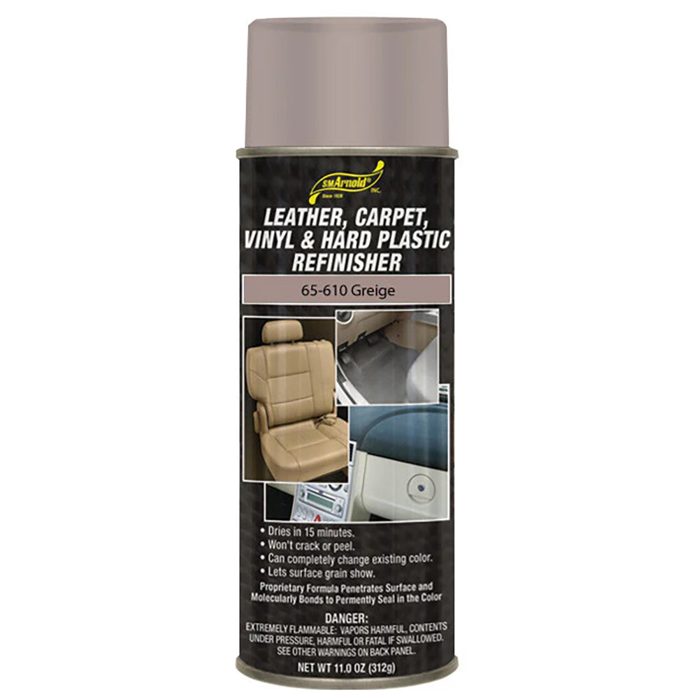 SM Arnold Leather, Vinyl & Hard Plastic Refinisher, 65-610 - Greige