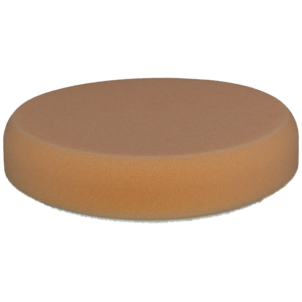 Buff and Shine Orbital/DA Foam Medium Cutting Pad - 6", Orange