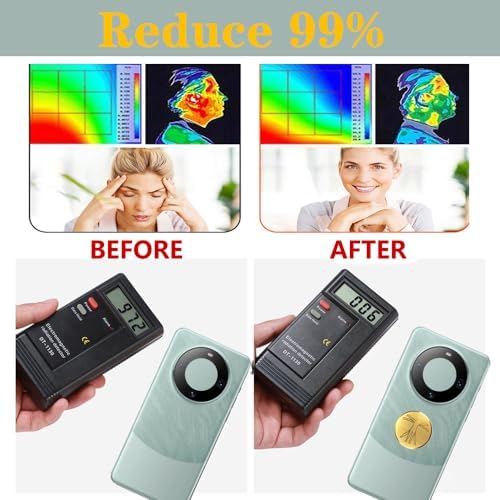 10Pcs Protection Cell Phone Stickers 99% Effective Protector Cell & Smart Phones, Laptops, Tablets, TV, Monitors - All Devices