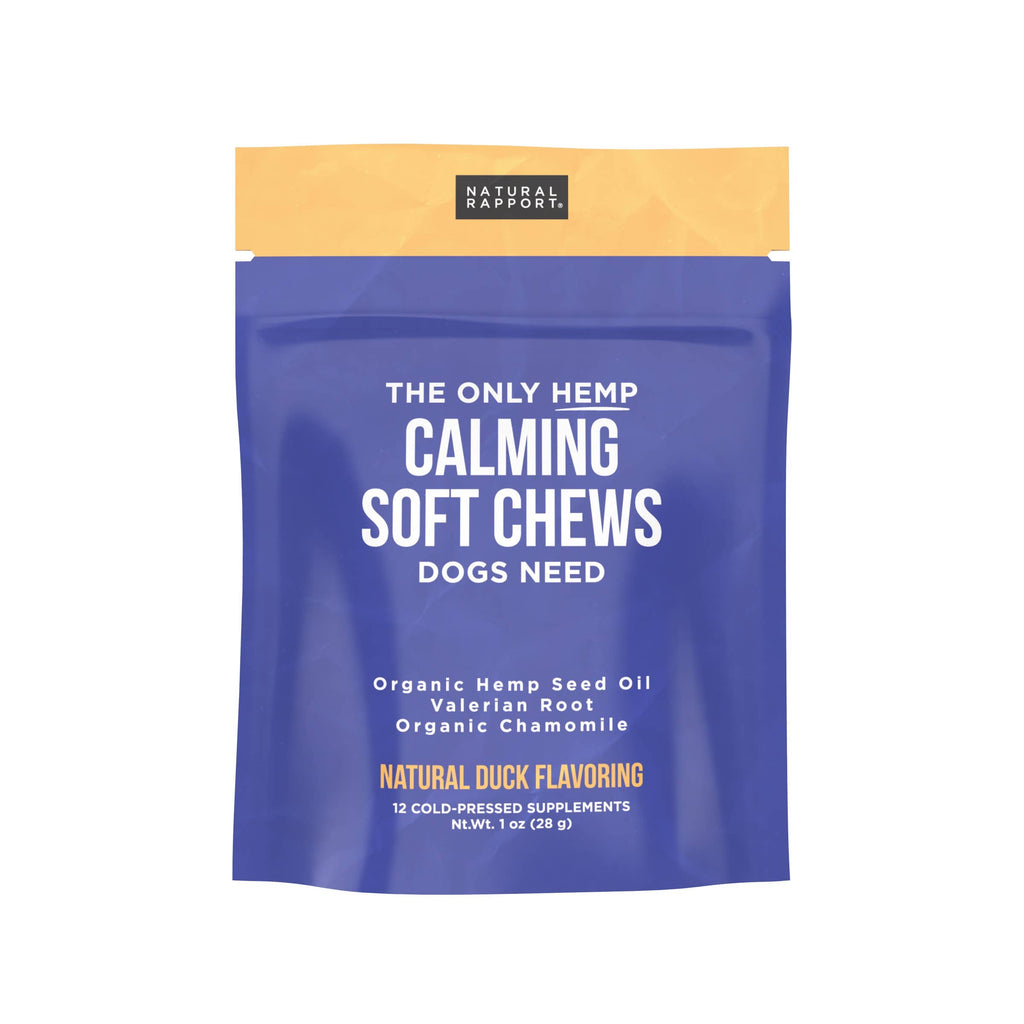 The Only Calming Soft Chews Dogs Need - Made Only in USA