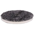 Buff and Shine Uro-Fiber Microfiber Cutting Pad - 6", Black/White