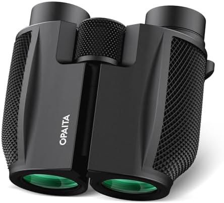 12x25 Binoculars Compact for Adults - Lightweight Kids Binoculars - Binoculars with Clear Vision for Bird Watching Travel Wildlife Watching & Outdoor Activities