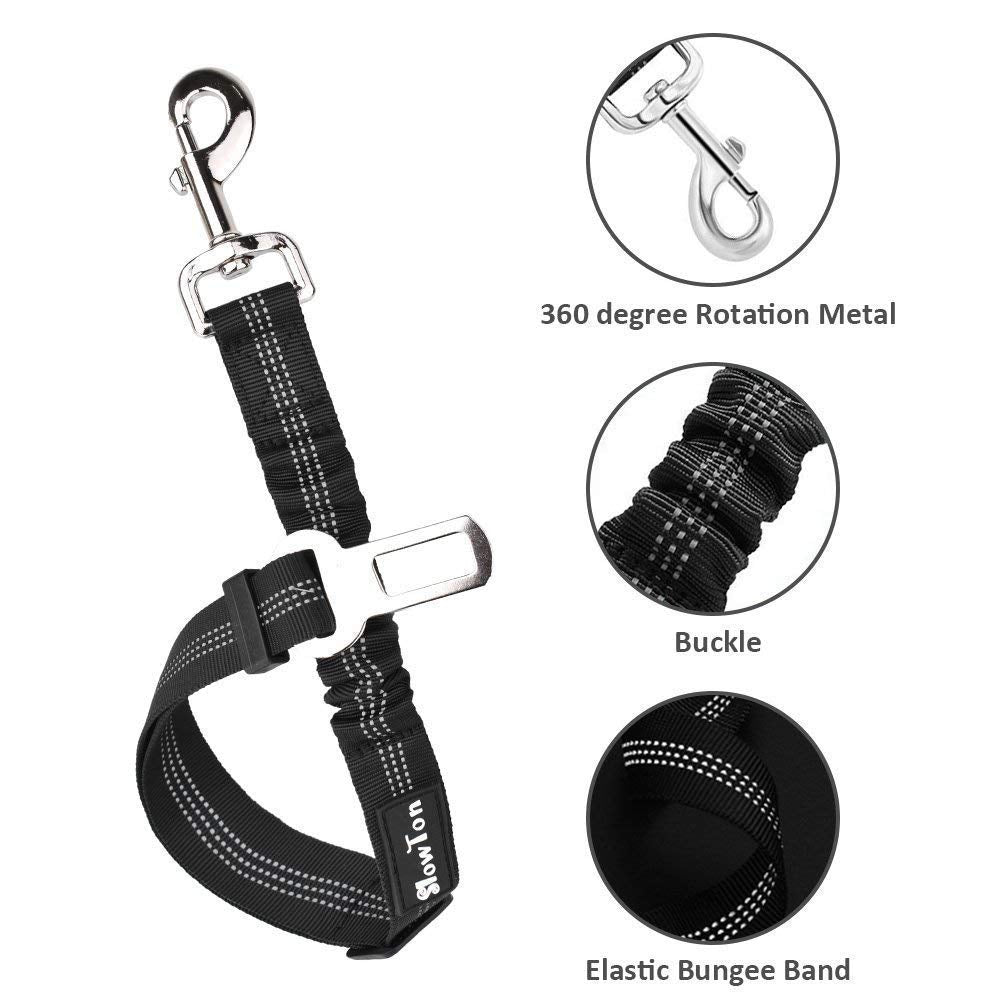 Dog Car Harness & Seat Belt - Grey