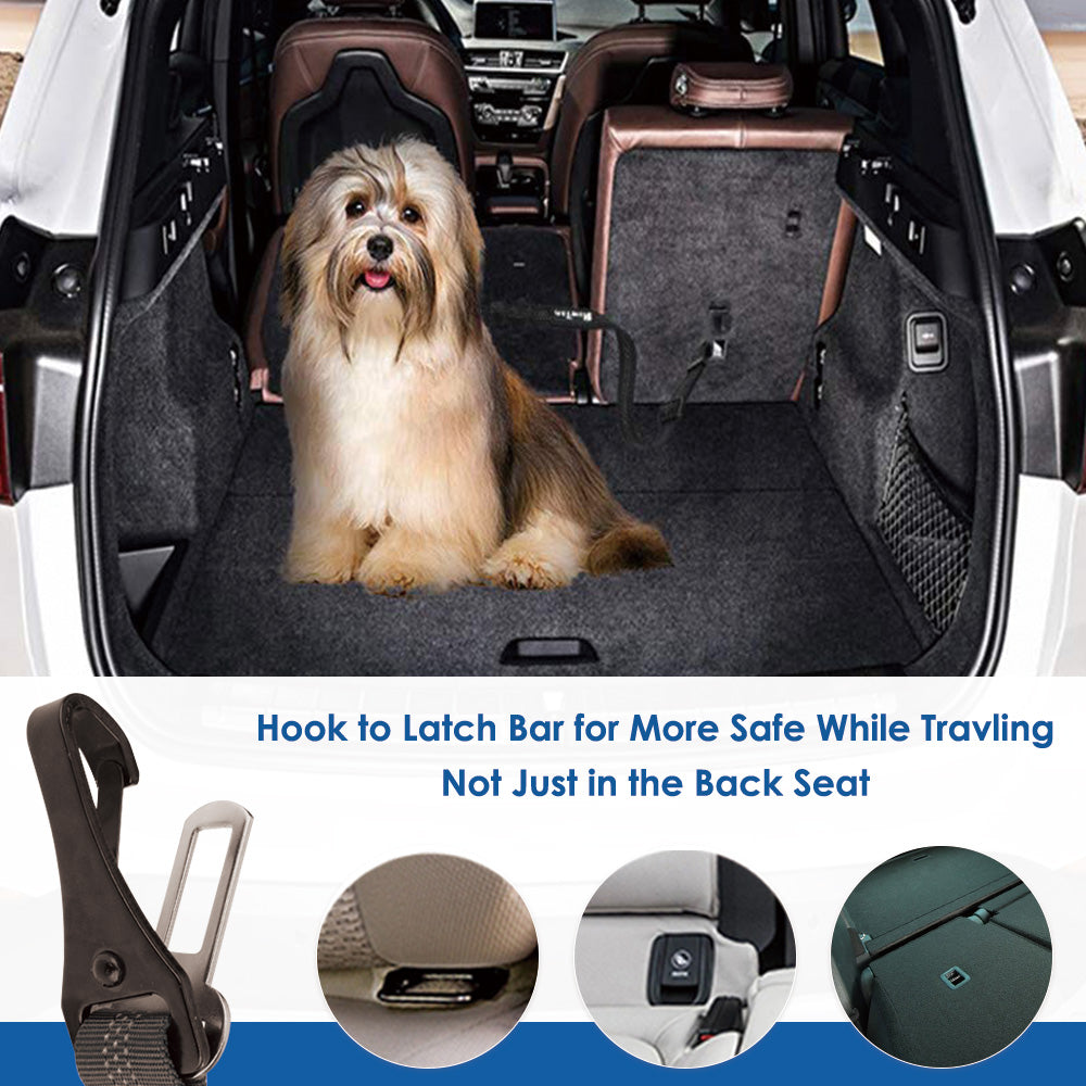 2 Pack Lartch Bar Attachment Seat Belt - Black