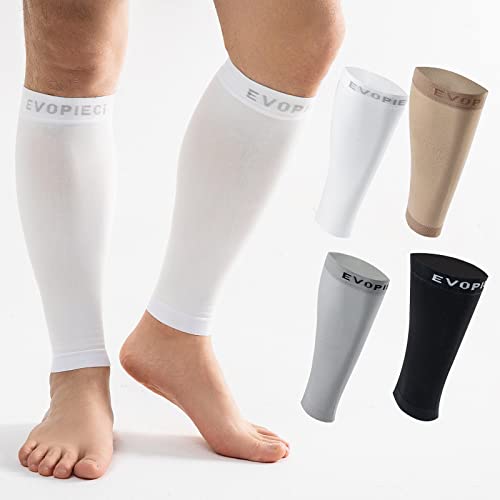 15-20mmHg 33 Pair Men and Women Wide Calf Sleeve Brace Compression Socks for Leg Support, Pain Relief