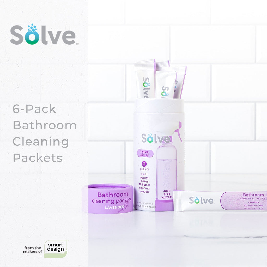 Solve™ Cleaning Packets – 6 Pack - Scented Collection