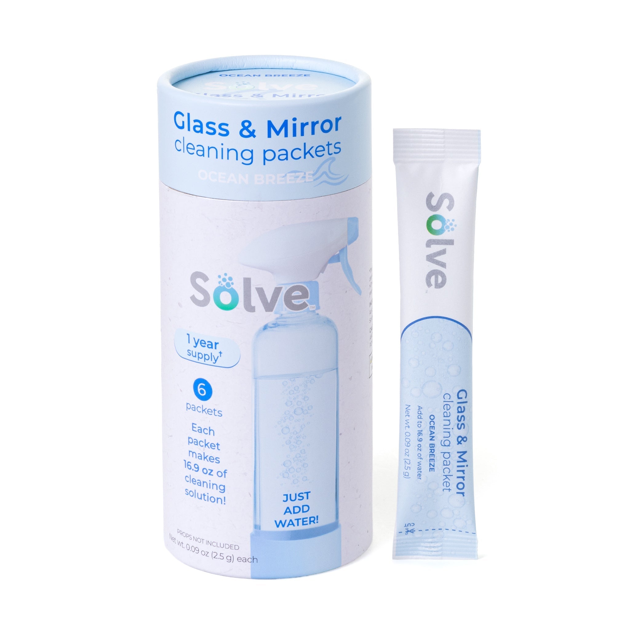 Solve™ Cleaning Packets – 6 Pack - Scented Collection