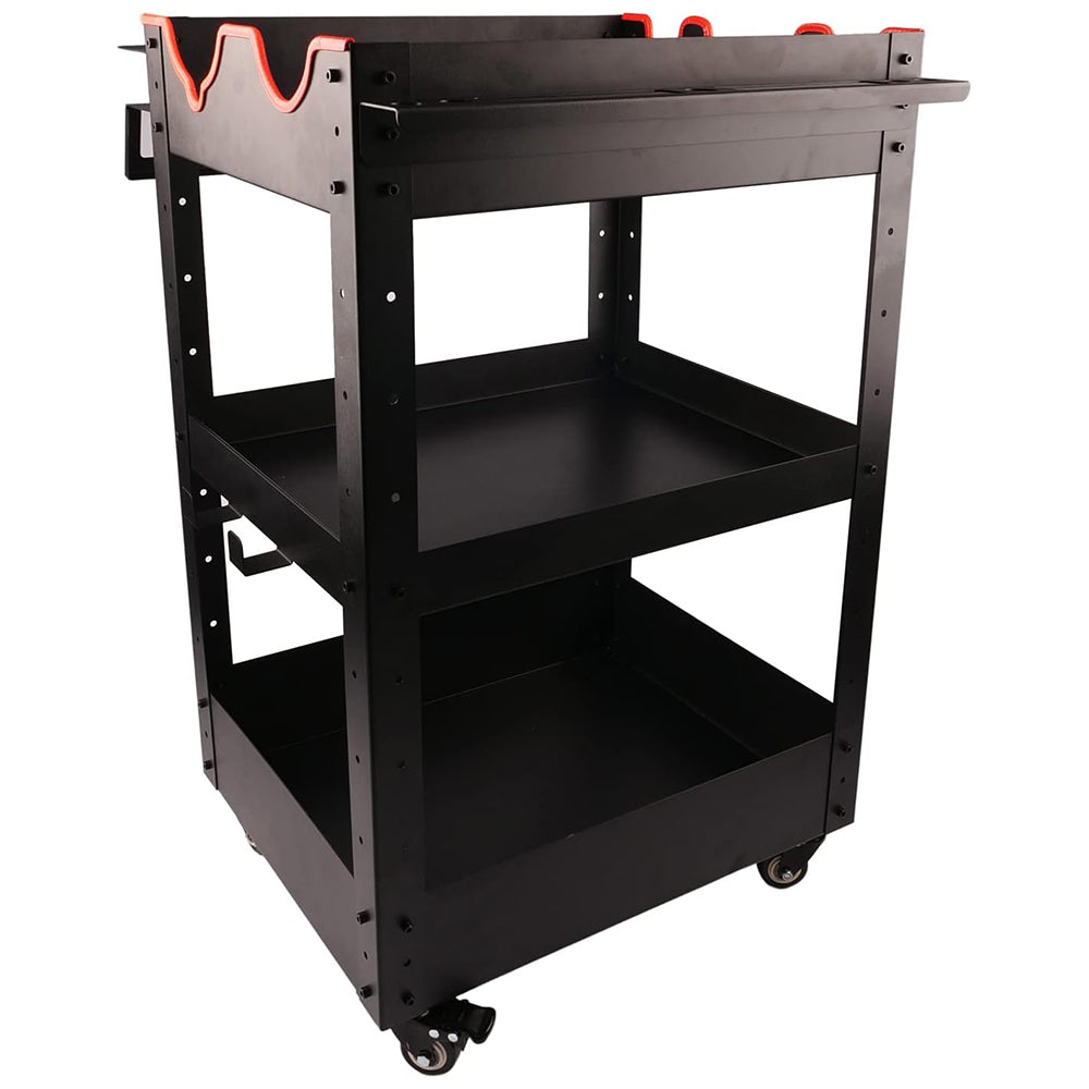 MaxShine Rolling Detailing Cart - Coated Steel