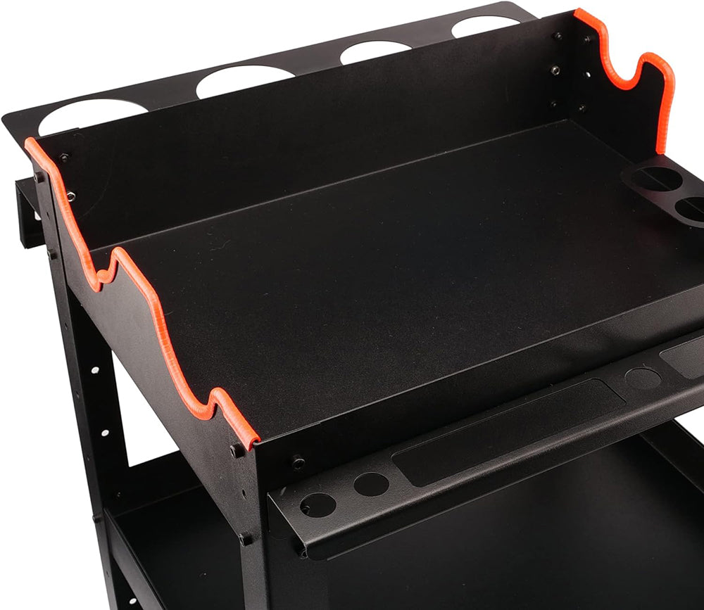 MaxShine Rolling Detailing Cart - Coated Steel