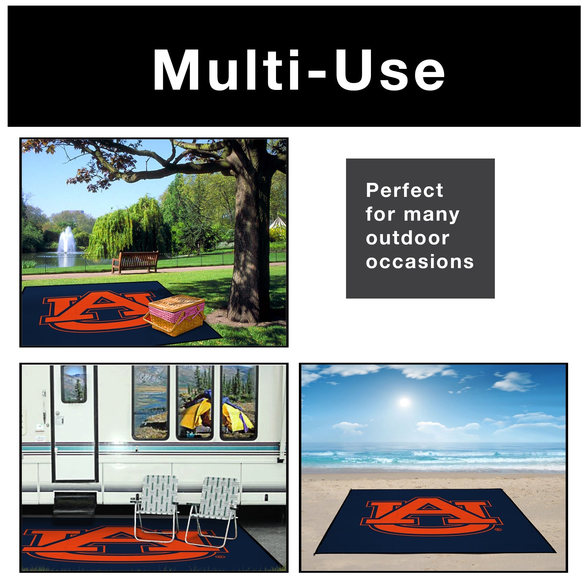 Collegiate Tailgate Picnic Mat