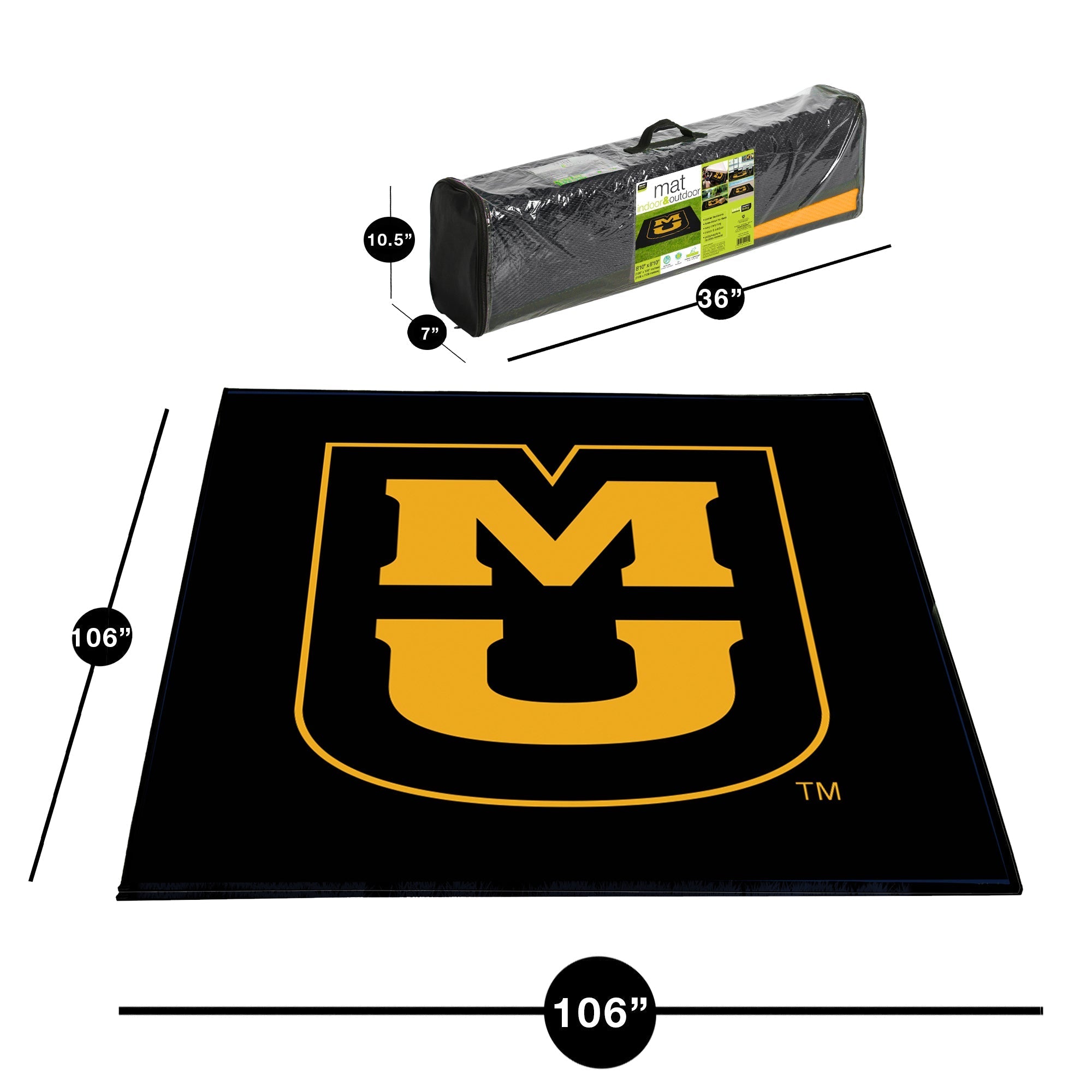 Collegiate Tailgate Picnic Mat