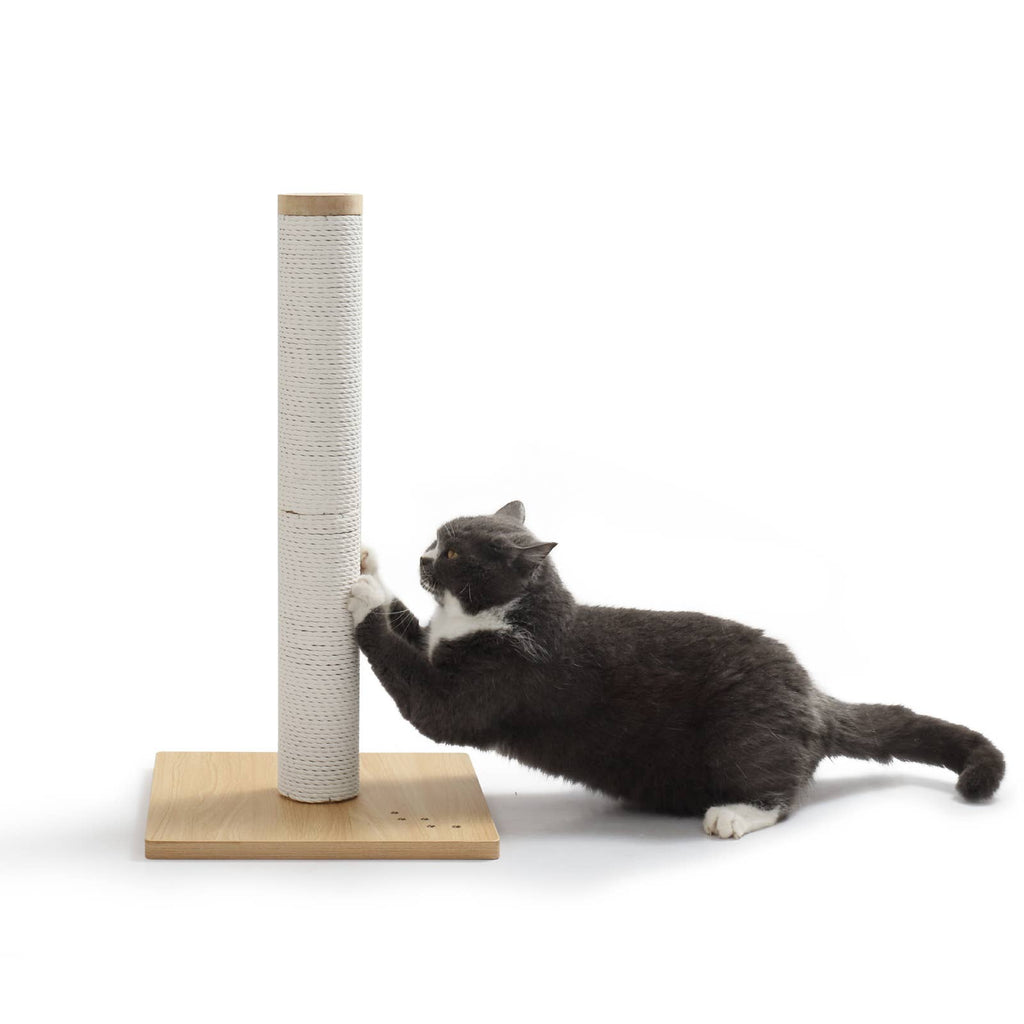 Necoichi Premium Comfort Cat Scratching Post – Sturdy, Stylish, Replaceable Pad